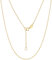 Suplight Goldkette Damen 333 Echtgold Halskette Damen Gold Goldschmuck Gold Chain Erbskette 41 cm Gliederkette Ohne Anhänger Geschenk für Frauen Mama