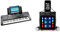 RockJam 49 Key Keyboard Piano with Power Supply, Sheet Music Stand & 10-Watt Rechargeable Bluetooth Karaoke Machine with Two Microphones