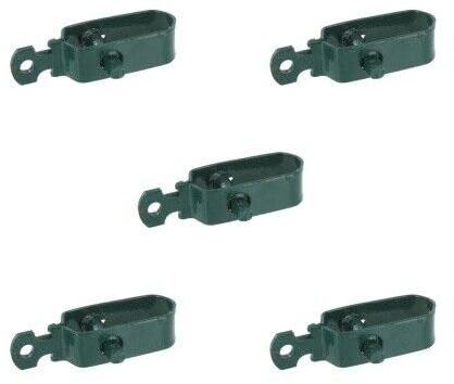 Garmix Drahtspanner Zaunspanner Zaundraht Spanner Seilspanner Sets in 2 Farben 3 Größen (Grün 95mm 5 Stück)