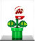 icuanuty Vitrina acrílica para Lego Super Mario bloques de construcción Planta piraña 71426, organización vitrina para 21347/70613/75156/75308/75335/75980/75308/21349/75379, tamaño: 25 x 25 x 36 cm