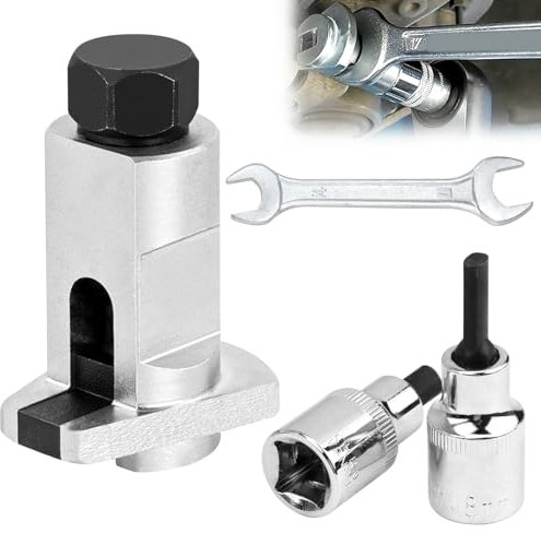 DNGH Federbein Spreizer Radlagergehäuse Stoßdämpfer Werkzeug, Universaleinsatz 4912-5 Radlagerwerkzeuge, mit Stoßdämpfer, Stoßdämpferhülse, Schlüssel, Radlager Werkzeug für Ausbau Federbein