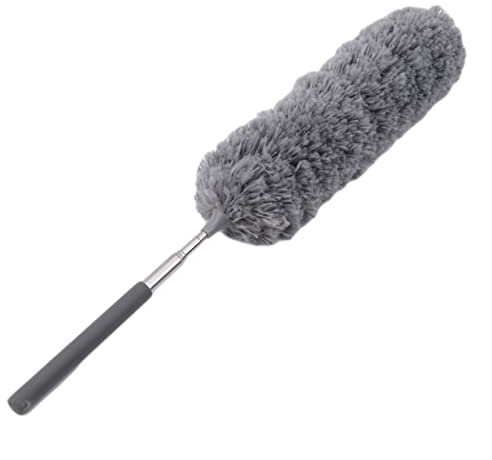 QTANZIQI Cepillo de Limpieza Cepillo de Plumero de Microfibra Limpiador de eliminación de Polvo de Mano Extensible Cepillo Antipolvo Hogar Aire Acondicionado Pluma Muebles de Coche Limpieza Cepillos