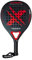 Racchetta Padel Guardian TENAX, Full Carbon, Superficie Ruvida, Bilanciamento Basso, Gomma Eva Soft, Forma Rotonda, Uomo e Donna