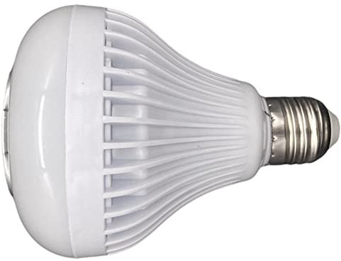 RGB LED Music Light Bulb with 2W Speaker – Vibr Color Changing Lamp for Home & Commercial Entertainment, for Parties, Decor & Mood Lighting