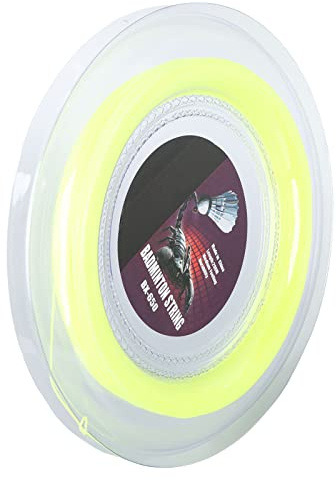 HERCHR Tennisschnur 0,72 mm 200 m Badminton Racket String Nylon Badminton Training RaketString Racquet Ersatzleitungen Fadendraht Hoch elastisch für badmintontraining