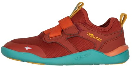 Trollkids Kids Bergen Barefoot Hiker | Schlupfschuh, Klettverschluss, Flexible Laufsohle