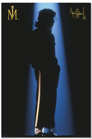Grupo Erik Michael Jackson Billie Jean Poster Kunstdruck | Poster Deko Wohnzimmer oder Deko Schlafzimmer - Deko Zimmer - Größe 61 x 91 - Offizielle Lizenz