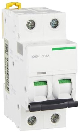 Disjoncteur 6ka IC65N 2P Type C 16A