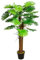 Palmier Tallipot Rônier Plante Arbre Artificielle Artificiel Plastique 180cm Decovego