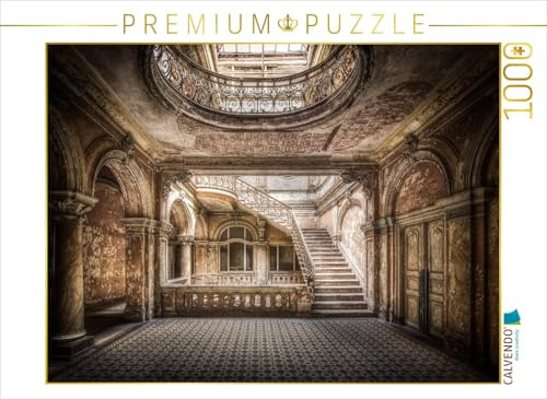 CALVENDO Puzzle Palac Krowiarki - verlassener Palast in Polen 1000 Teile Puzzle quer | Lege-Größe cm Foto-Puzzle für glückliche Stunden