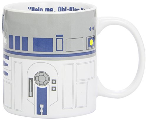 Zeon Ltd Star Wars R2-D2 - Taza Help me, OBI-WAN Kenobi!