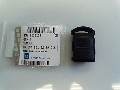 Original émetteur télécommande de clé opel corsa c, meriva a 6239018 &