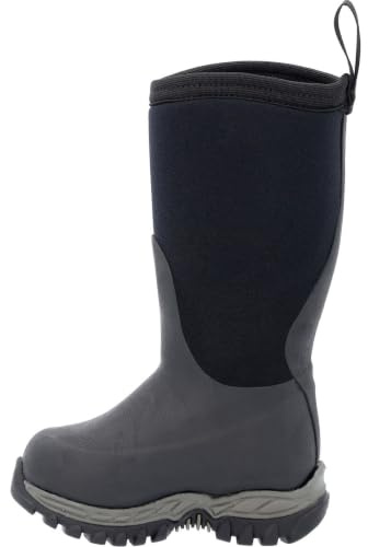 MUCK Kids' Rugged II Boot, Black, Size 12(M)