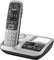 Gigaset E560A - Premium Big Button Cordless Home Phone with Answering Machine, Nuisance Call Block and 4 SOS keys, silver/black