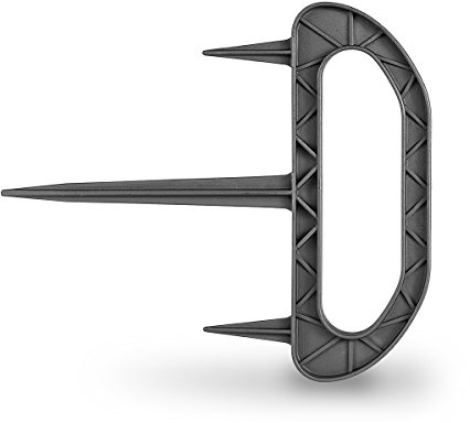 HaGa® Erdanker Erdnägel ohne Wiederhaken 15cm Länge mit Handgriff 100 St.
