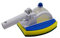 SPIRATO Brosse éponge pour piscine avec réservoir pour produits de nettoyage