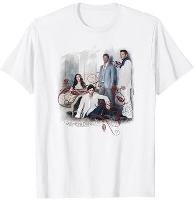 Vampire Diaries 3+1 T Shirt T-Shirt