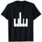 Mittelfinger Klaviertaste Klavier Lustiges Musiker Geschenk T-Shirt