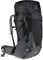 deuter Futura Air Trek 55 + 10 SL Damen Trekking Wanderrucksack, Black-graphite