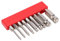 Aramox Sechskant-Schraubendreher-Bit mit Kugelkopf, 9-teiliges Sechskant-Schraubendreher-Bit-Set, Rostfreier -Stahl, Magnetische Kugelkopf-Sechskant-Bits, 1/4 Zoll