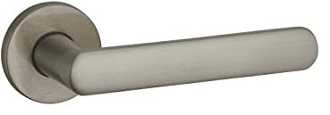 THIRARD - Paire de Béquilles Solis pour Porte - Carré 7 mm - Vis de Fixation Invisibles - Accessoire Résistant - Design Élégant - Ergonomique - Finition Noir Mat