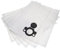 vhbw 5X Staubsaugerbeutel kompatibel mit Nilfisk Aero 26-01 PC X, 26-21 PC, 26-2L PC Staubsauger - Mikrovlies, 32cm x 23cm Weiss