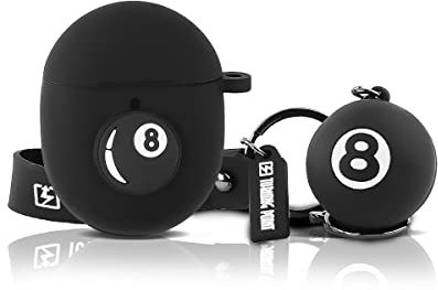 Case for Google Pixel Buds Pro Earbuds, XMBYGY Silicone Pixel Buds Pro Charging Case Protective Cover with Doll and Keychain - Cute Skin Designed