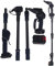Cordless Pole Chainsaw,6-Inch Electric Extension Pole Chainsaw with 2X1500 mAh Batteries,Maximum Length 70 Inch for Trimming Branches from Trees Or Projects On The Ground.