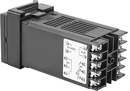 Temperaturregler Digitaler PID-Temperaturregler Anzeigethermostat REX C100 Thermoelement-RELAIS- und SSR-Temperaturregler