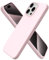 ORNARTO Compatible with iPhone 15 Pro Max Case 6.7, Slim Liquid Silicone 3 Layers Full Covered Soft Gel Rubber 15 Pro Max iPhone Case Cover 6.7 inch-Pink