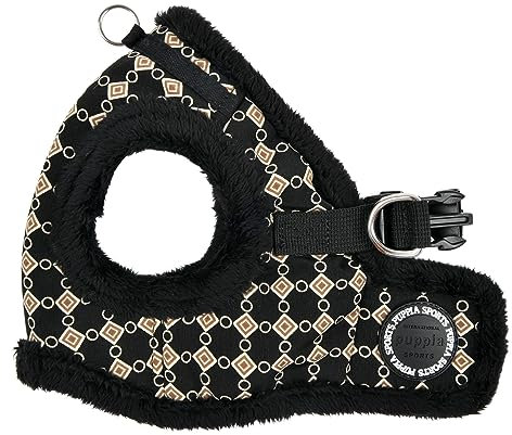 Puppia Jace Harness B Black M Hundegeschirr