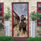 Türtapete Selbstklebend Türposter Auto-Architekturfotografie 95X215Cm Fototapete 3D Effekt Türaufkleber Türfolie Poster Tapete Abnehmbar Wandtattoo Für Wohnzimmer Küche Schlafzimmer Dekoration
