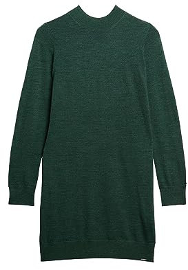 Superdry Damen Studios Merino Strick Minikleid Kleid, Urban Chic Marl, 42