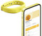 dot. Band – Digitales Visitenkarten-Armband – Tippen zum Teilen von NFC – iPhone & Android (Gelb)