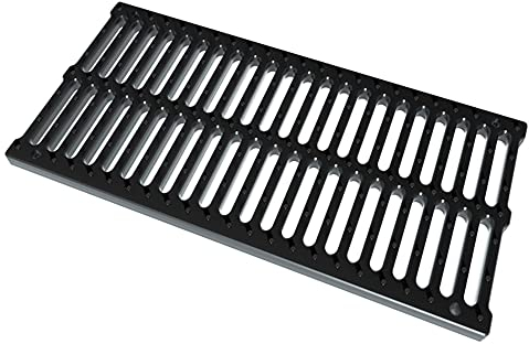 Simpls Cubierta de canal de agua de lluvia rejilla de excavación cubierta de resina deshidratación excavación compuesto cubierta rectangular 1