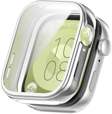 AMZLORD Correas de Reloj Correas de Reloj Funda Protectora de Reloj de TPU para (Hua-wei) Watch Fit 3 Protector de Pantalla de Cobertura Completa Funda Protectora de Parachoques Completa Com