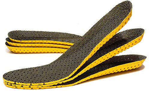 XINIFOOT 3 Paar bequeme atmungsaktive Einlegesohlen - Komfort gepolstert für Laufen, Wandern, Ersatz-Komfort-Einlagen, Schuhpolster für Damen und Herren (Herren 41-46)