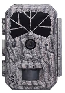BolyGuard Wildlife Wildkamera 64 MP 1080P HD Jagdkamera 30,5 m Erfassungsreichweite 40 Stück 940 nm IR-LEDs mit Nachtversion für Wildtierüberwachung und Heimsicherheit (BG636-K)