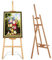 Grand Chevalet Bois Studio en Forme de A - 150 cm - Chevalet d'Atelier Pliant Chevalet de Studio Cadre en A - Hauteur et angle Réglables - Facile à monter - Pour mariage - Support de peinture