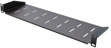 Stalflex 1U Server Rack Shelf - 19 Inch Vented Mounted Shelves for Excellent Air Condition - Cantilever Wall Rack - Universal for All Network Cabinets, Racks & Shelves - Cabinet Shelf