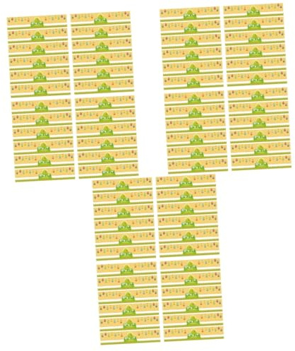 Garneck 3sets Water Bottle Label Stickers Easter Decorations Bottle Covers Decals for Easter Celebrations 24pcs*3