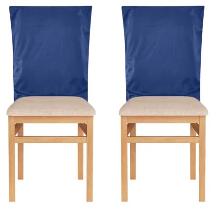 ODAWA Coprischienale per sedia da sala da pranzo, color zaffiro, per casa, sala da pranzo, cucina
