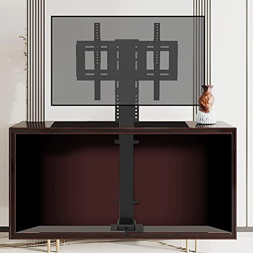 HPTHLY Support de télévision motorisé pour téléviseur, Support de télévision à Levage Vertical avec télécommande, Course de 90 cm/35,4 Pouces en Moins de 30 Secondes, pour télév,
