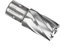 1pc HSS Fraise Annulaire Carotteuse Weldon Tige Scie Cloche Foret Creux for Perçage Métallique for Perceuse Magnétique 12-30mm(18x55mm)