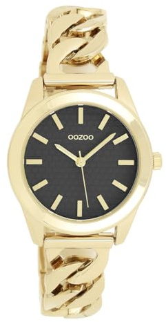 Oozoo - Timepieces Damen Uhr | Armbanduhr Damen mit Edelstahlarmband | Moderne Uhr für Frauen | Edle Analog Damenuhr in rund