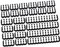 ETHZZLE Kabelmanagement Clips Für PC 24Pin 8Pin 6Pin Kabelhalter Für Motherboard Schwarze Kabelklemmen Zur Ordentlichen Kabelführung Computern
