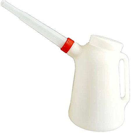 Translucent 5l Oil Dispenser With Automotive Oil Container Measuring Oil Can Dispenser Bottle Enough For Fluids