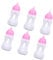 OFFIGAM 6 Stück Nuckelflasche Babypuppe Windeln Puppenflasche Dolly Babyflasche Puppe Stubenwagen Babyparty -Party -gefälligkeiten Puppenfutterflasche Miniaturflaschen Sport