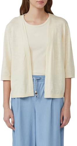 s.Oliver Feinstrickcardigan aus Baumwolle mit 3/4-Ärmeln