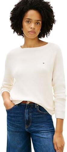 Tommy Hilfiger CO Cardi FINE GG LS Boat-NK SWT